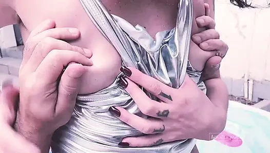 Couple Met in the Carnival Ended up Having Sex on the First Corner They Found