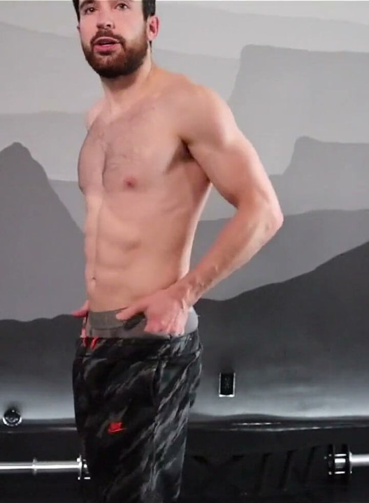 I Work Out Wearing a Pair of Underwear for a Special Fan