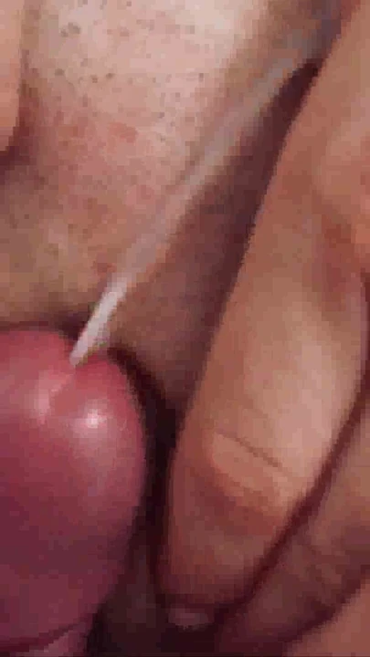 Jaw-dropping moment from "Fill it all with cum! Cum on me! Cum inside me! Cum in my panties. Cum on my ass! Lots of sperm."