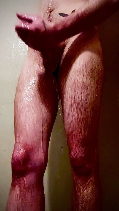 masturbation in the shower