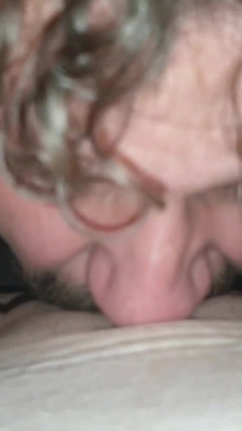 Dad squirts mommy's pussy full of his thick cock. Mom jerks dad off first and dad licks mom afterwards. | Clip 1