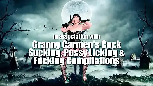 Granny Carmen Angel's Hot & Sexy Cock Sucking Compilation 53021COMP