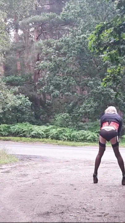 Must-share moment from "Tranny Stripping by the Roadside"