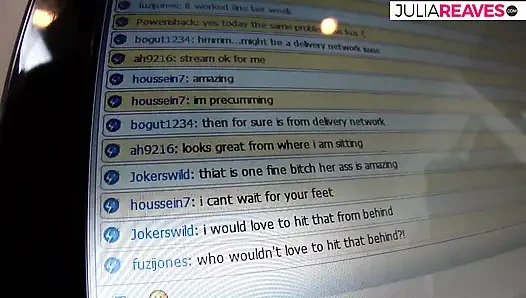 Tembakan sempurna di pantat - fetish kaki