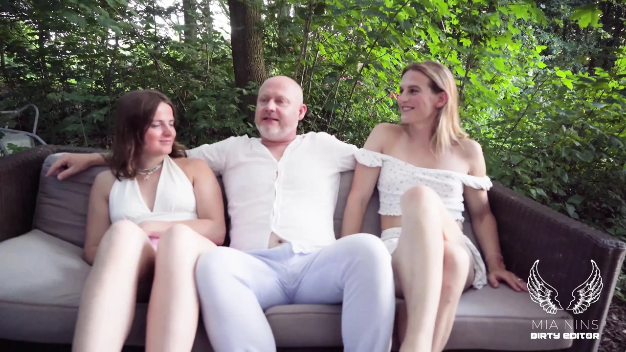 Husband Meets up with Two Trans Girls for a Hardcore Threesome with