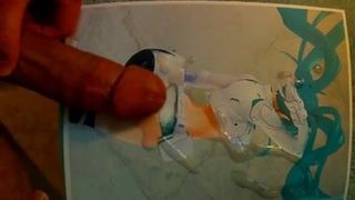 Трибьют спермы для попки Miku Hatsune 03