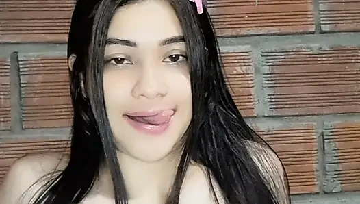 Face of an Indian girl while being fucked from behind