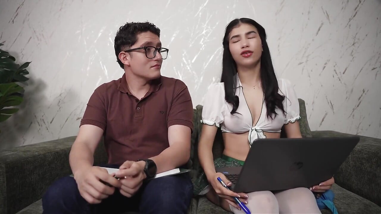 The Best in the Room Gives Me Her Butt Racked for the First Time to Get the Best Grades