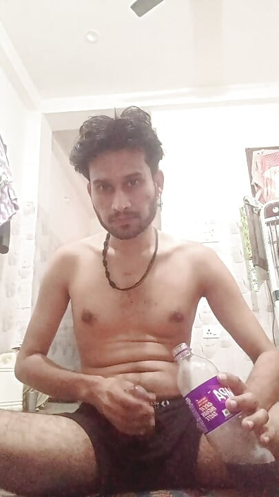 The Indian boy's hard and thick penis must have been seen for the first time