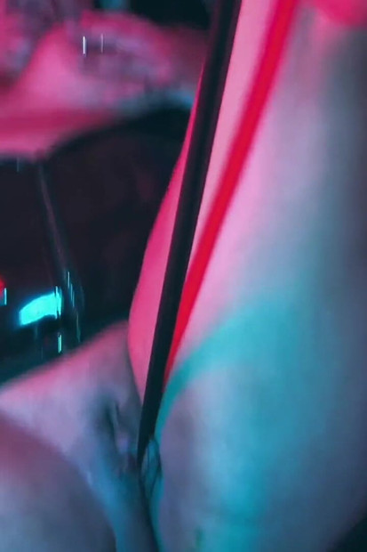 Morrigan & the Substance - Latex, Pantyhose Stuffing & Foot