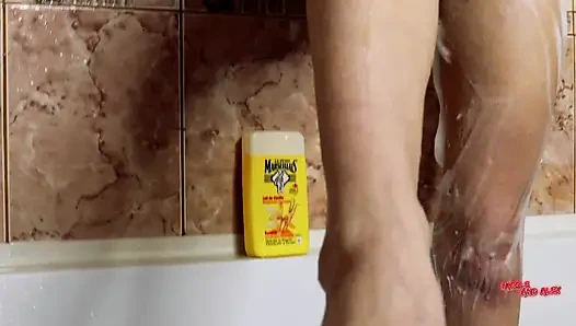 Wet Schoolgirl in the Bathroom