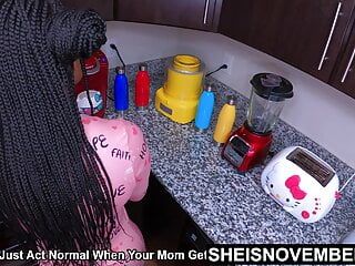 Just Act Normal When Your Stepmom Gets Home, Now Fuck Me! Innocent Babe Sheisnovember Skinny Pussy Fucked Hardcore BBC
