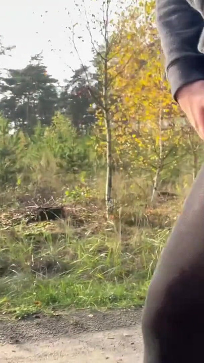 Memorable moment from "I wear see-through leggings in a public park. public flash nudity desi teen"