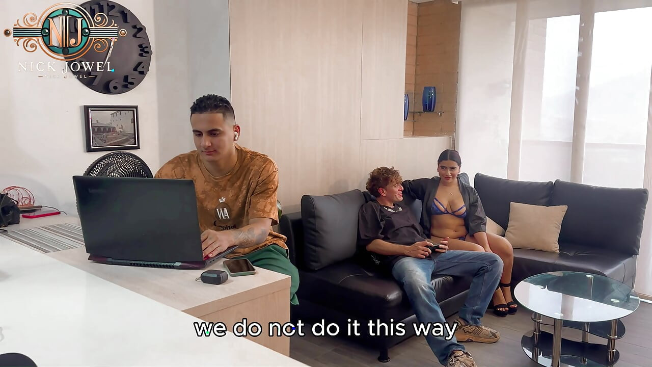 I Fuck My Friend's Wife While He Works on the Computer