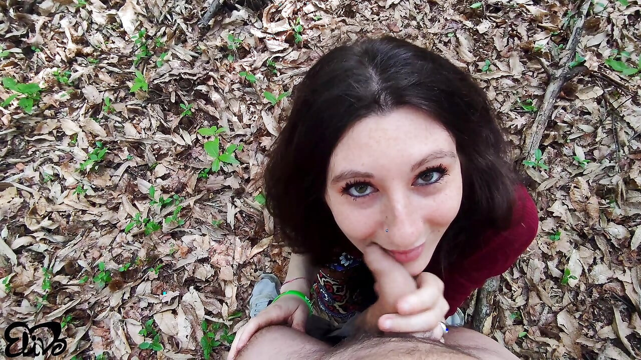 ANAL sex in the woods (DEEP ANAL CREAMPIE) - ElivaLove amateur couple