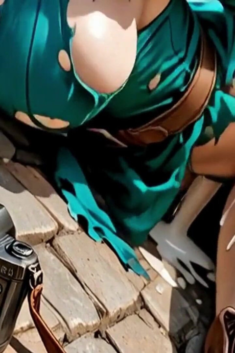 Blonde Elf Babe Gets a Pounding From the Orc King's Cock, Waifu Hentai Animation