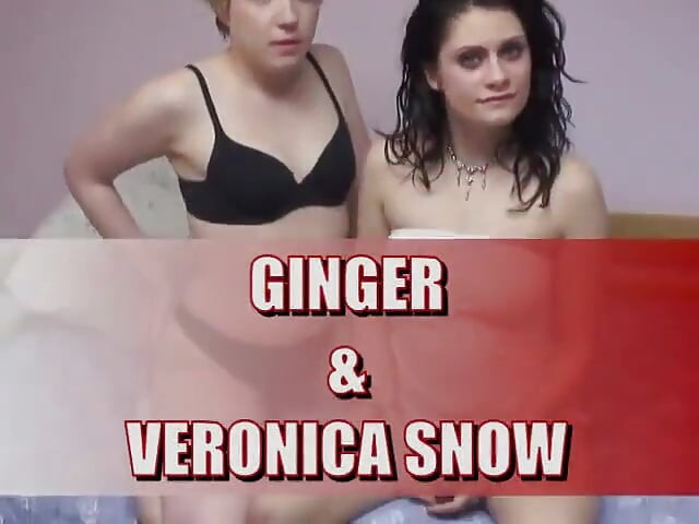 Veronica Snow fucks her lady lover with a strap-on
