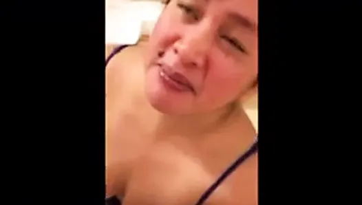 Pinoy wife sucking cock in Dubai