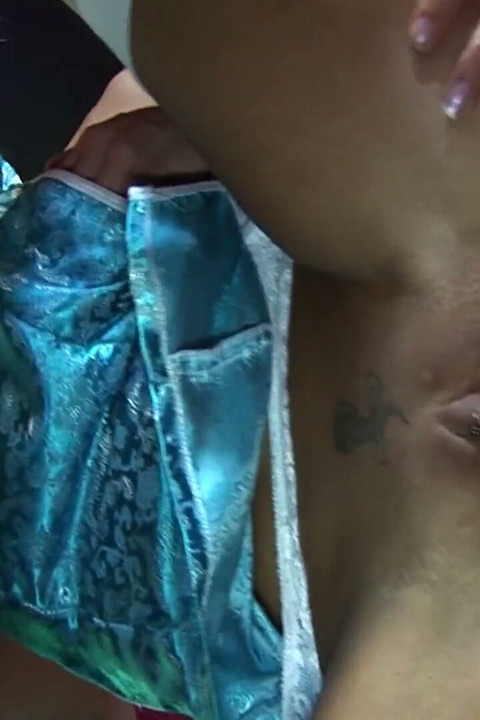 Lusty Bar Scene 1: Gorgeous Big-assed Brunette and Blonde Enjoy an Anal Threesome at the Bar