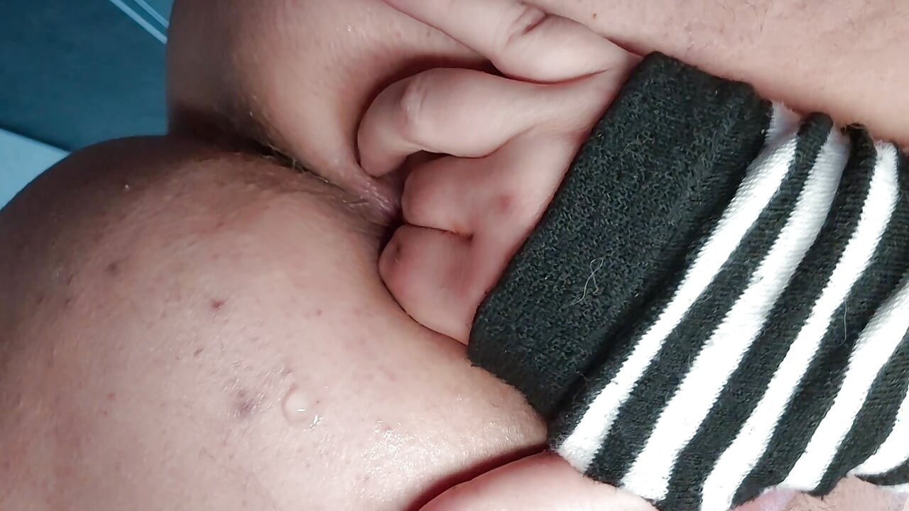 Close up ass fingering