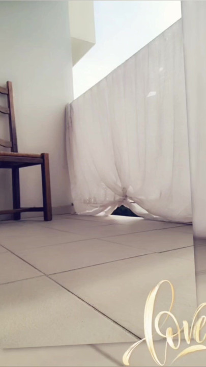 👀Show off P U B L I C in an abandoned complex and then on his balcony.