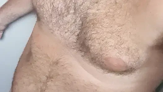 Boy nude in pubblic Bathroom