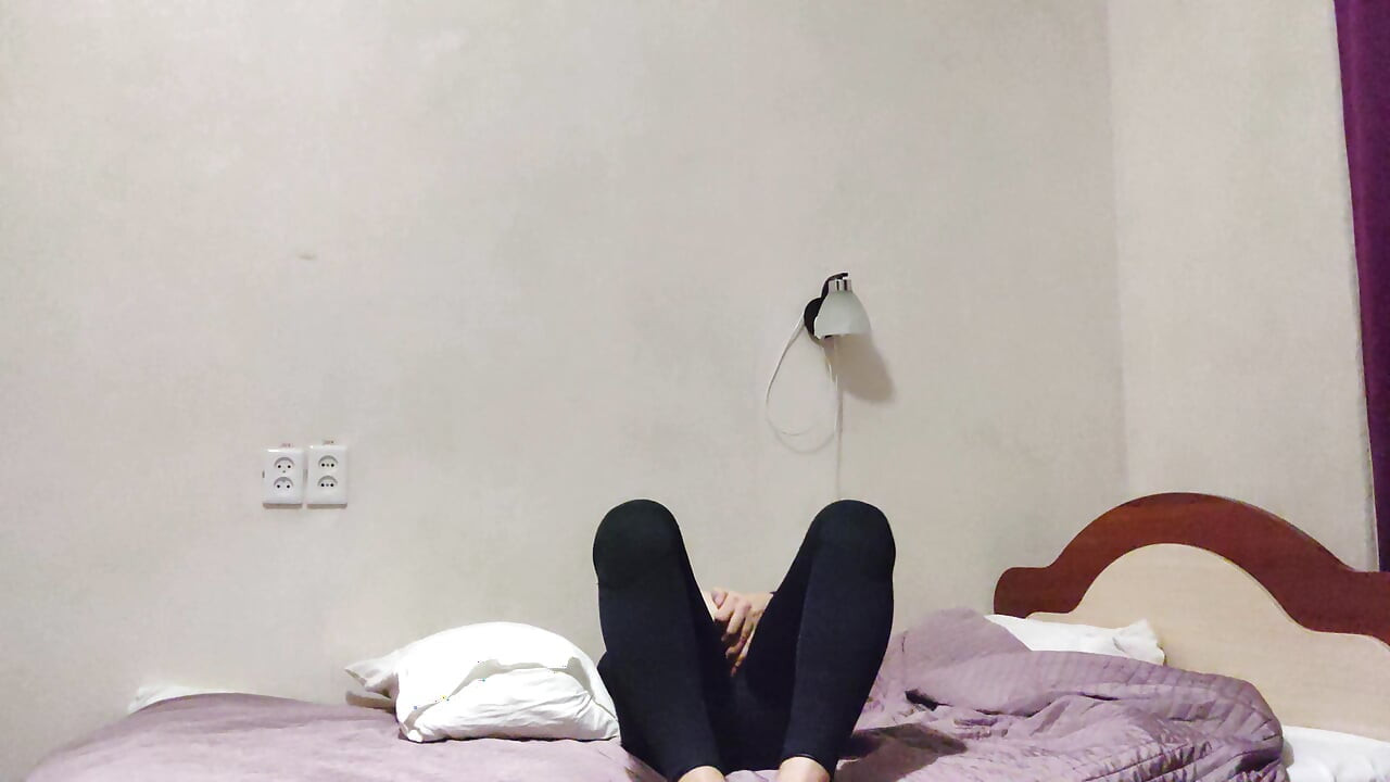 Masturbation in wetsuit, solo