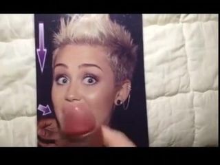 Miley cyrus cum kompilasi penghormatan