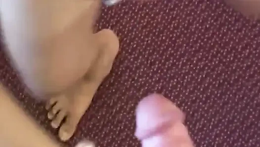 Обожающая сперму жена-шлюха