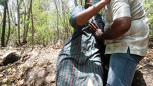 Unexpected experience in forest outdoor