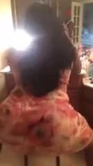 Big booty tranny twerking