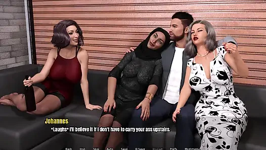 Ninelerin evi - Liz taşaklarıma tekme attı onu sikmek istiyorum