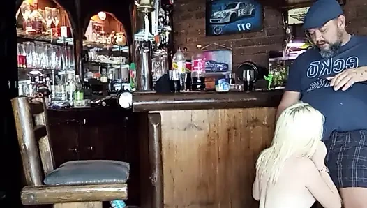 My girlfriend sucking me and my friends cock cum in throat and on tits