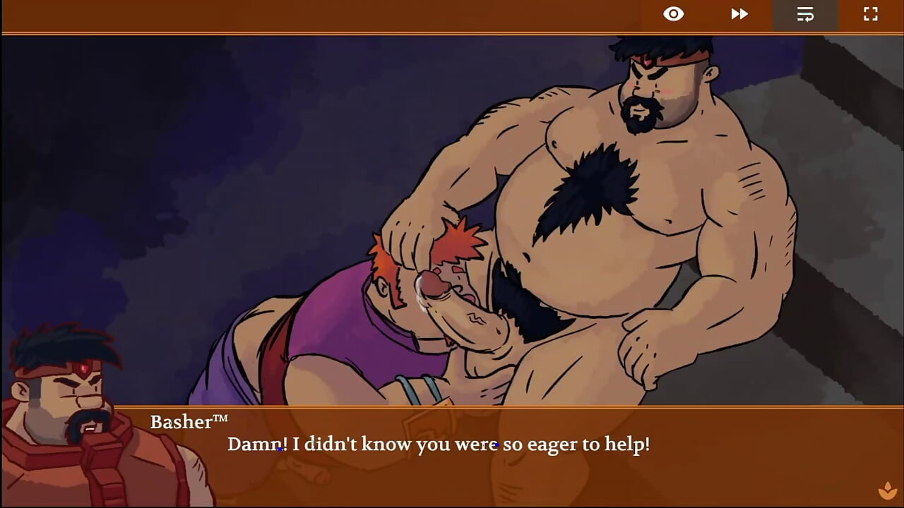 Help the friend with the big furry to get his reward!