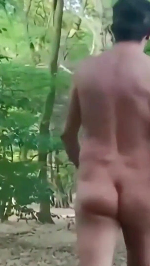 Daring naked Walkabout in Countryside | Clip 1