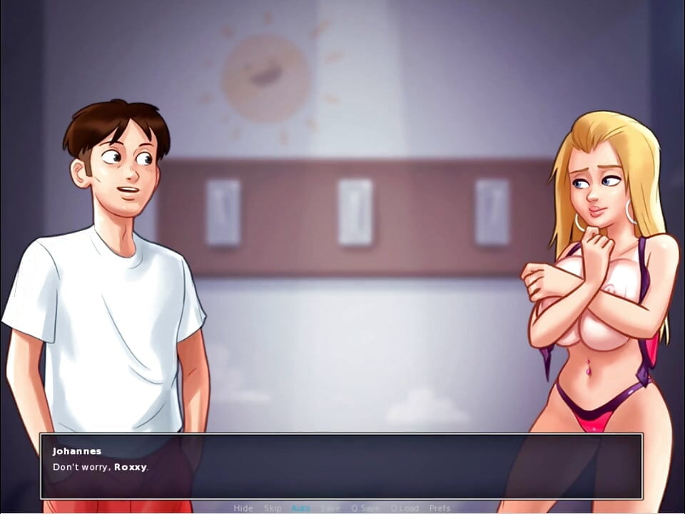 Summertime Saga - Eve might be pregnant after Johannes fucked her