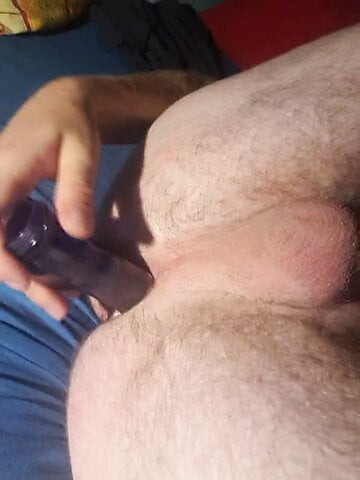Dildoing my butthole 2