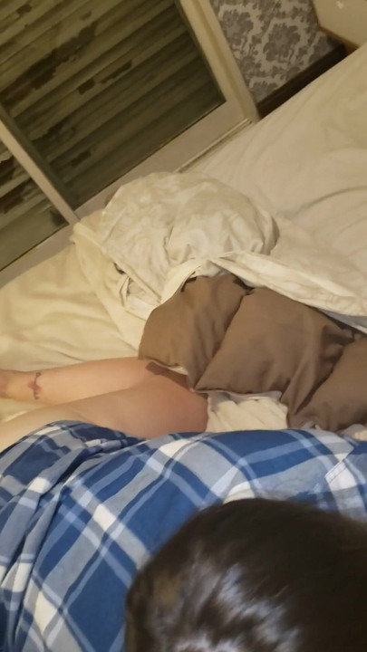 Key moment from "Video call with a fan and my neighbor films me"