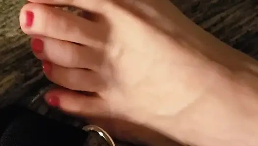 50 year old bound cumslut Wife