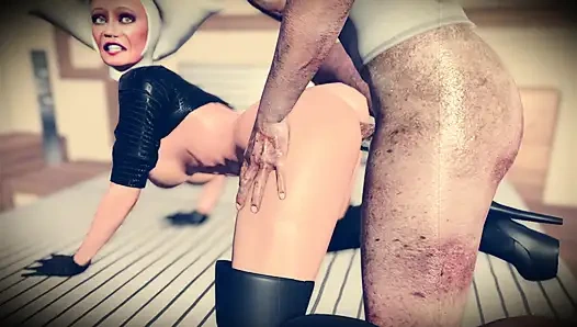 70-летняя монахиня и богатый человек