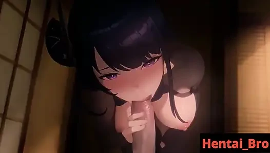 Cute girl sucked And Fucked By Huge Dick