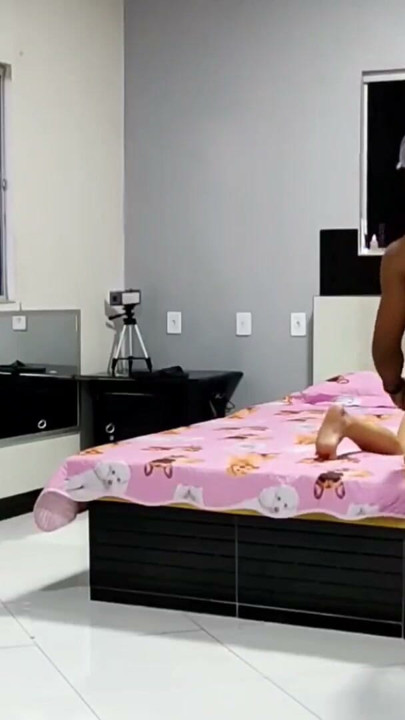 I went to tidy up the house in a mini skirt and ended up taking it up my ass | Clip 1