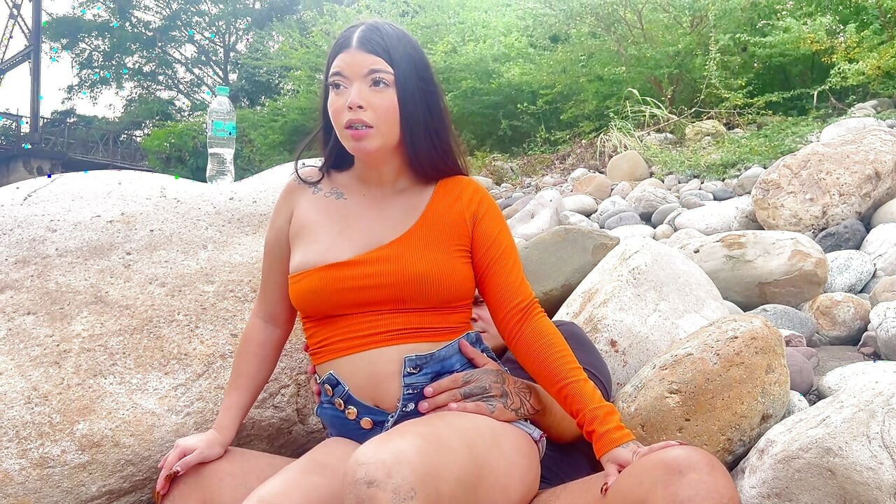 video shows Colombian student having sex in public at the Termotasajero River in Colombia