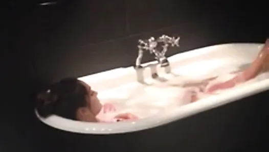Nikki Bella short Vine in the Bathtub