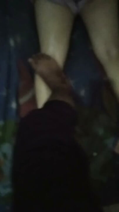 Massage with Aunt Angelina's feet