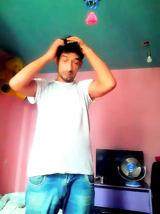 Hot Boy Masturbating hard