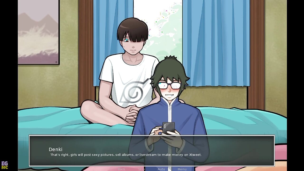 Konoha MILFs #12: Hot MILF Sensei Teaches About Boobs During Livestream - by Eroticgamesnc