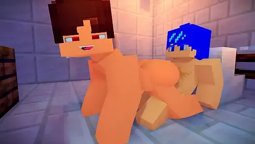 Minecraft pornô animação mod (comissão) gay