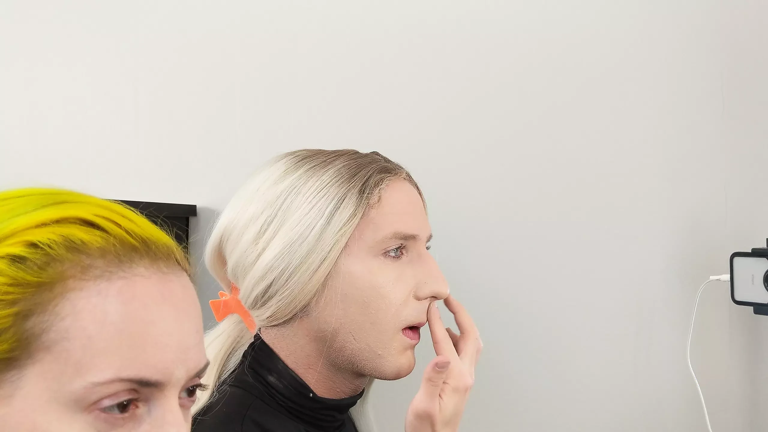 Crossdresser Punerea Pe Fundație