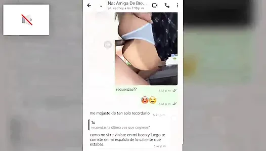 Hot Chat with My Girlfriend's Friend with Happy Final